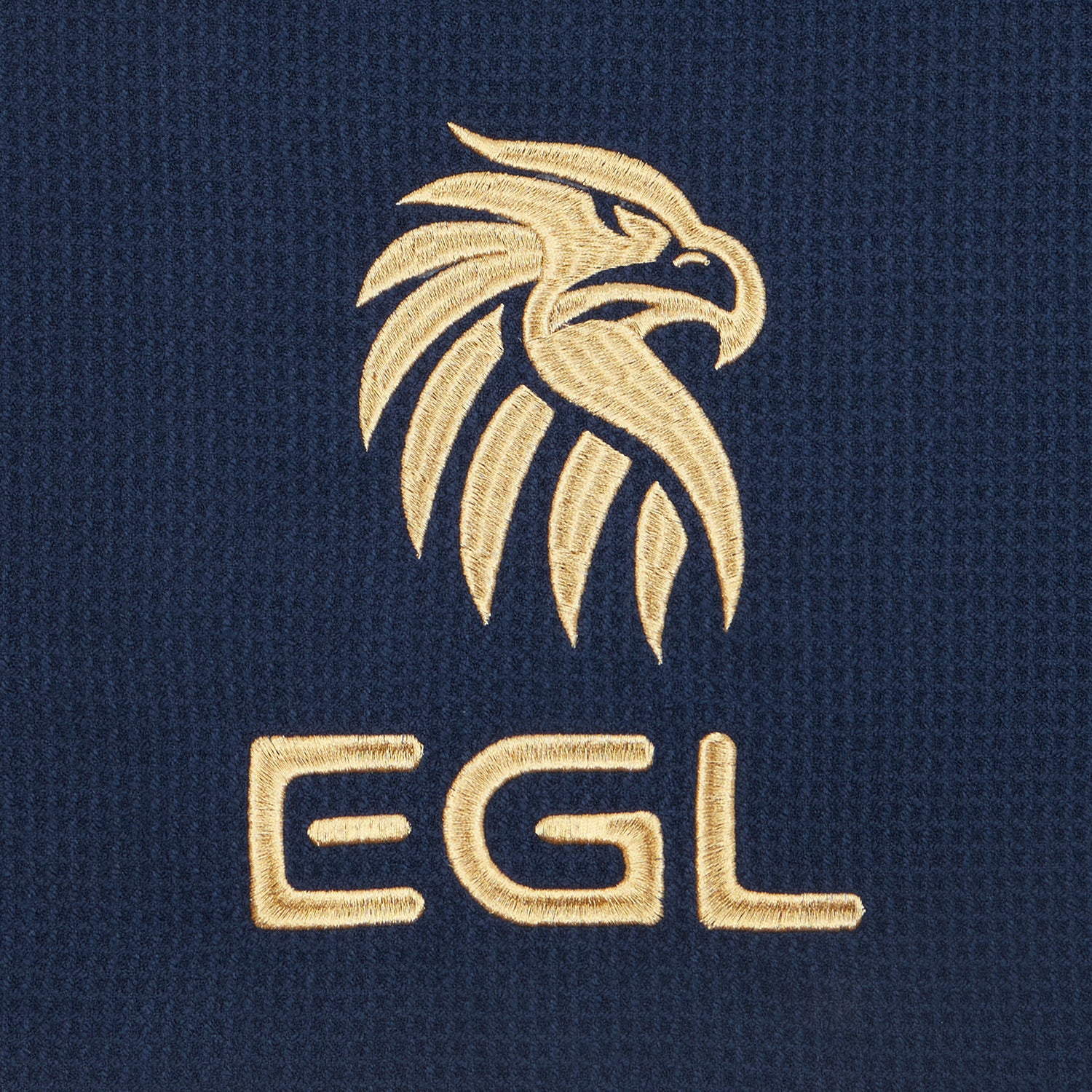 EGL Towel Navy & Gold