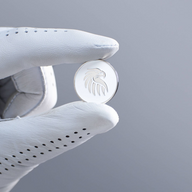 EGL White & Silver Ball Marker